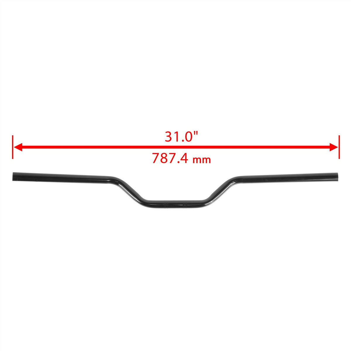 Handlebar Grip and End Set with Black Handlebar for Can-Am Outlander 500 (2007–2015)