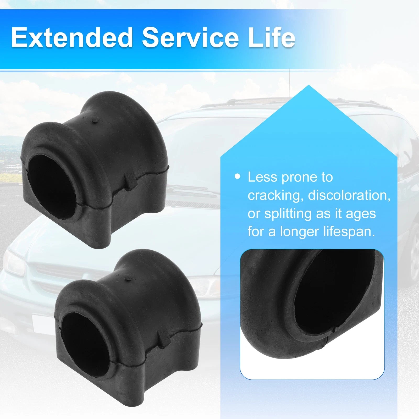 Stabilizer Sway Bar Bushing Kit No.K7384 for Dodge Durango (2000–2002)