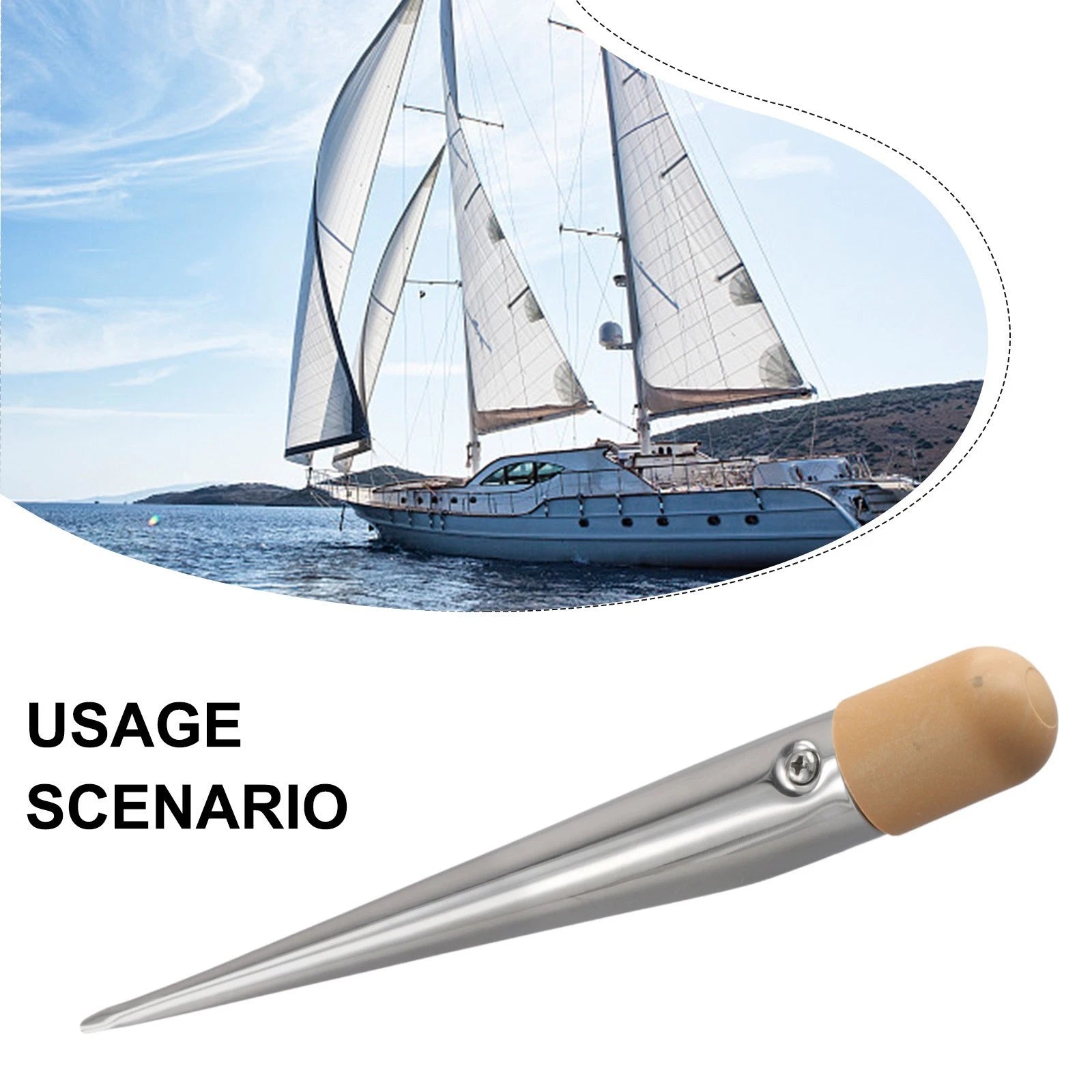 Marine Rope Threader Splicing Spike for