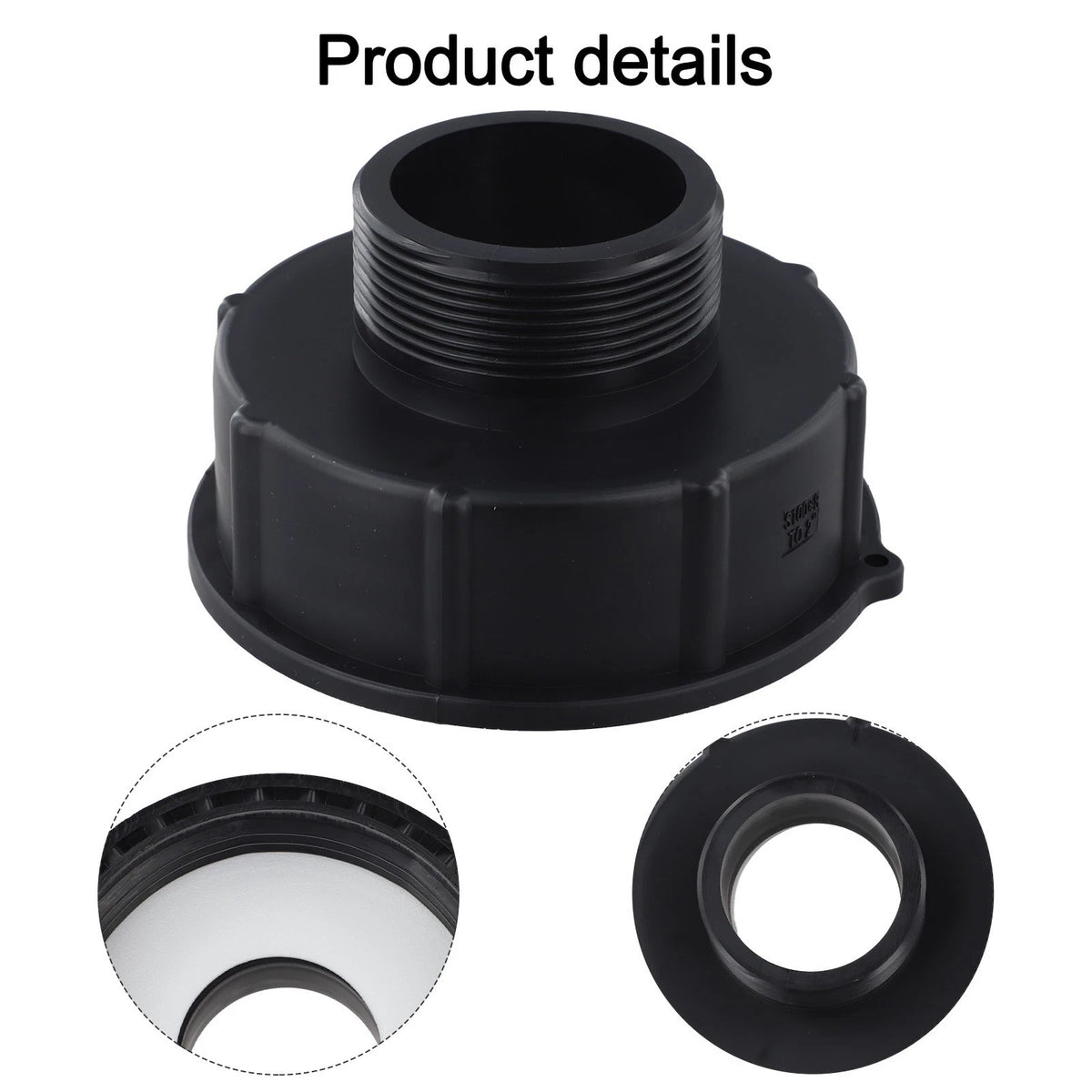 Easy Connect IBC Adapter 100mm to 60mm for Ton Containers