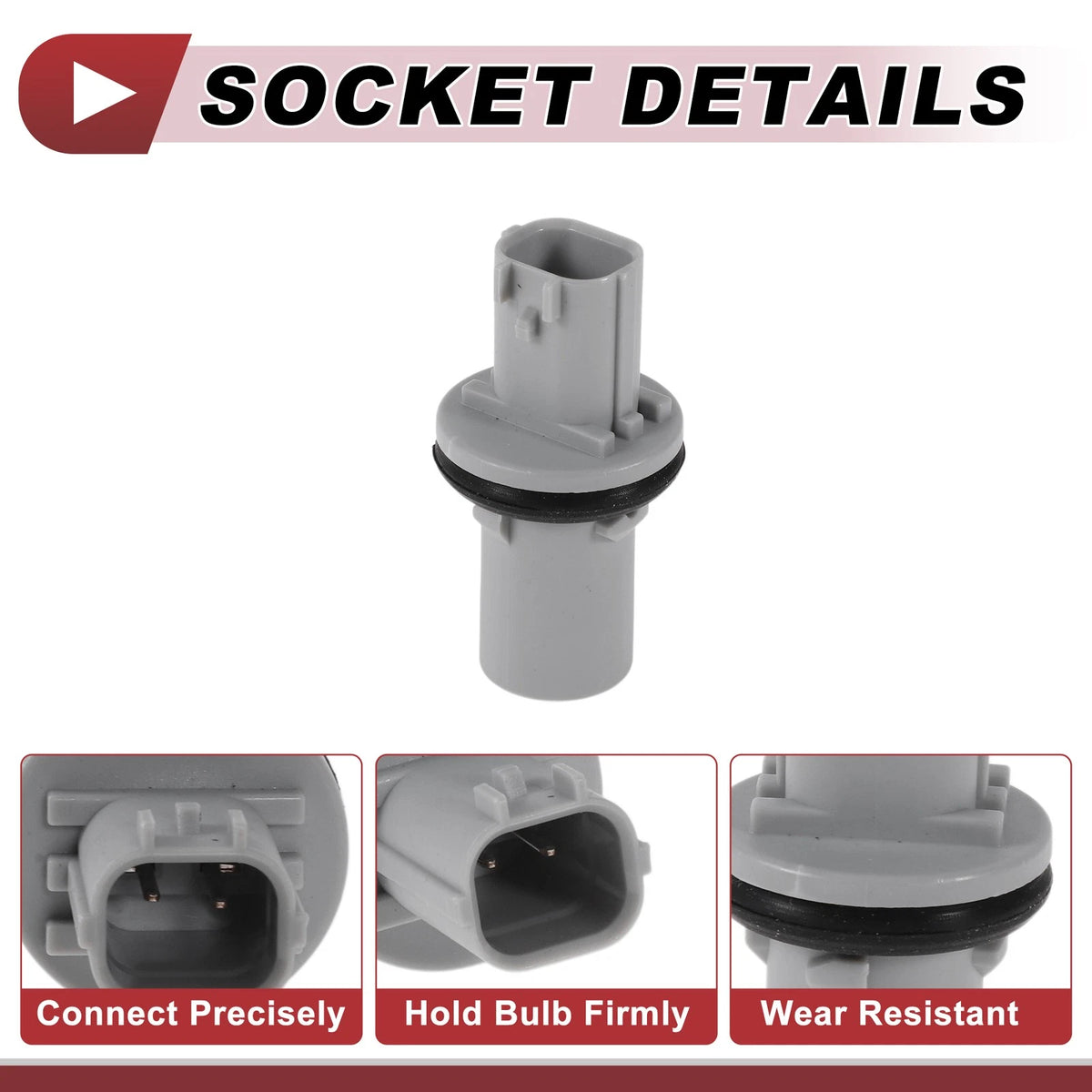 Headlight Side Marker Light Socket for Honda Accord (2008–2012) No. 33305-S5A-0