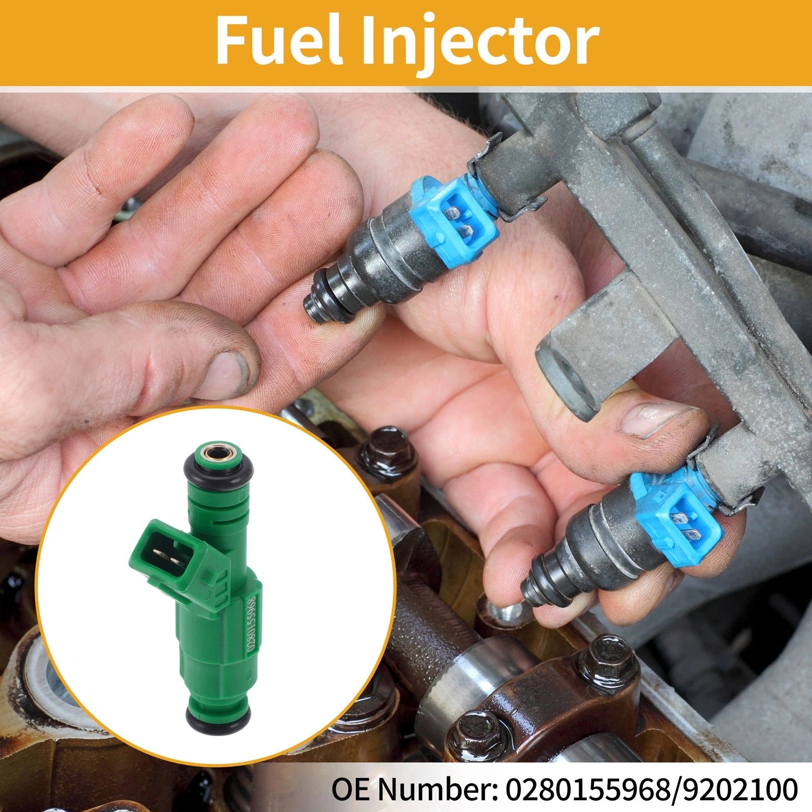 Fuel Injector Replacement for Ford Mustang (2015–2023)