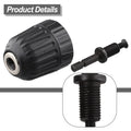 Quick Change Keyless Drill Chuck for Rechargeable Drills