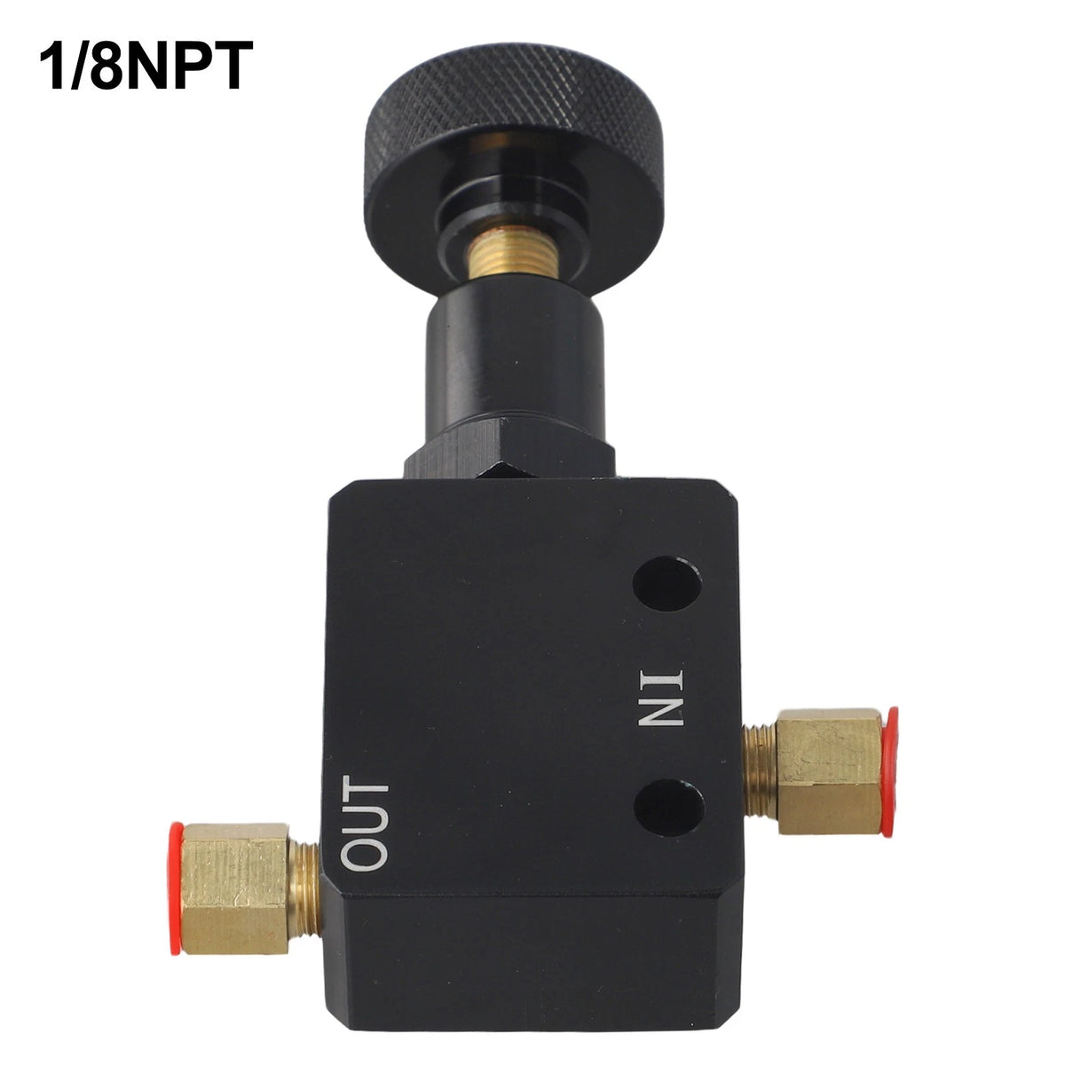 Brake Proportioning Valve Metal Body Adjustable 150 PSI - 1200 PSI 1/8 NPT