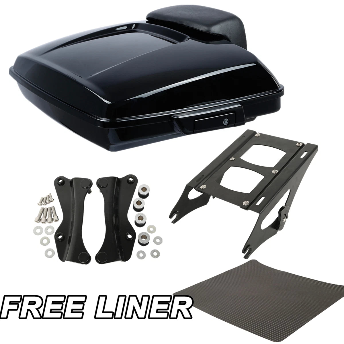 Trunk Pad Mount Rack Docking Kit for Harley Touring Glide (2014–Present)