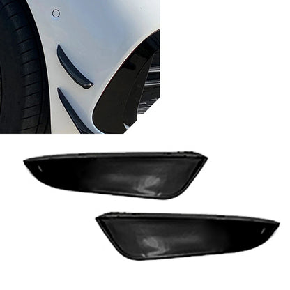 2X Front Bumper Side Lip Splitter Spoiler for Mercedes Benz C-Class W206