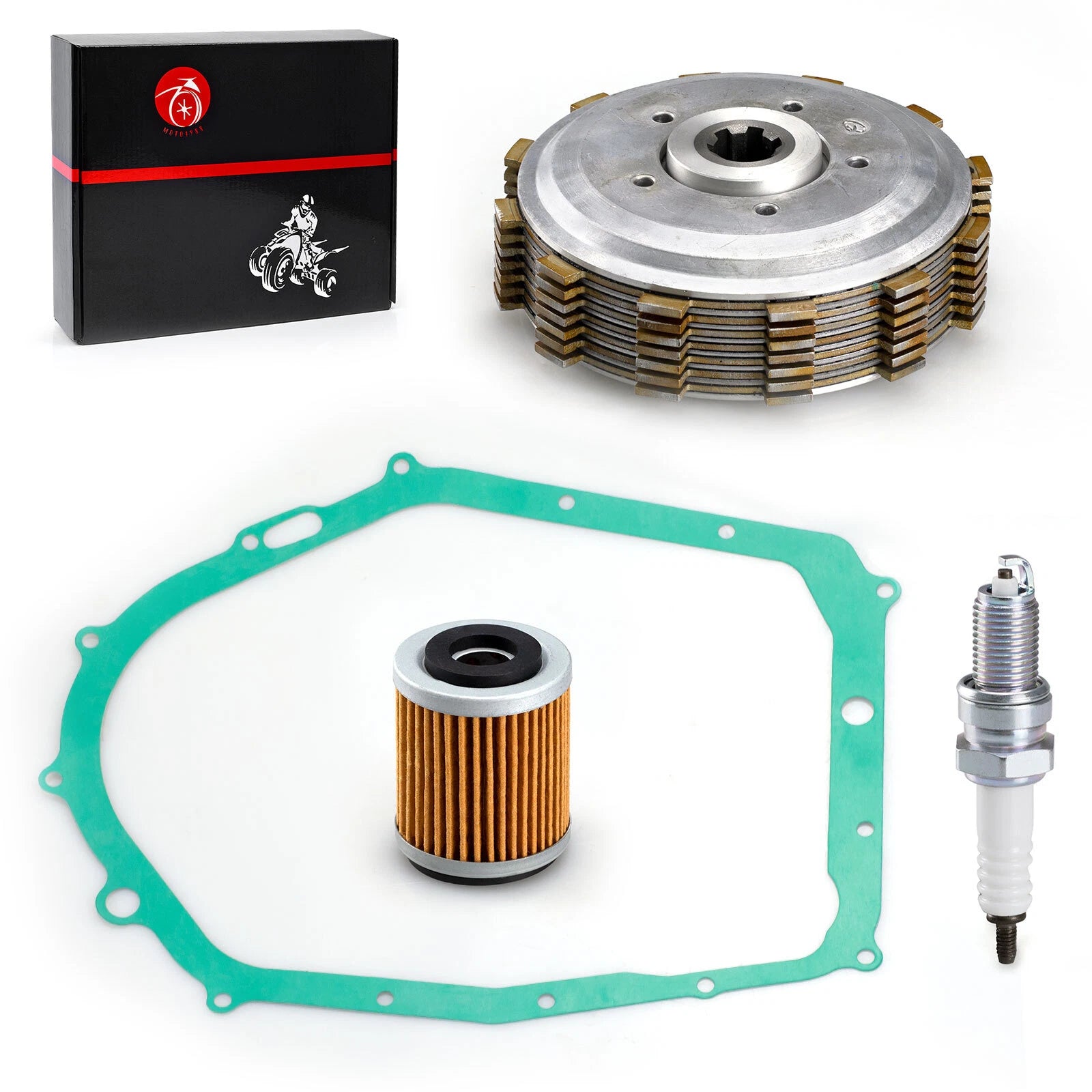 Clutch Assembly Kit with Gasket for Yamaha YFM350 Warrior 350 (1987–2004)