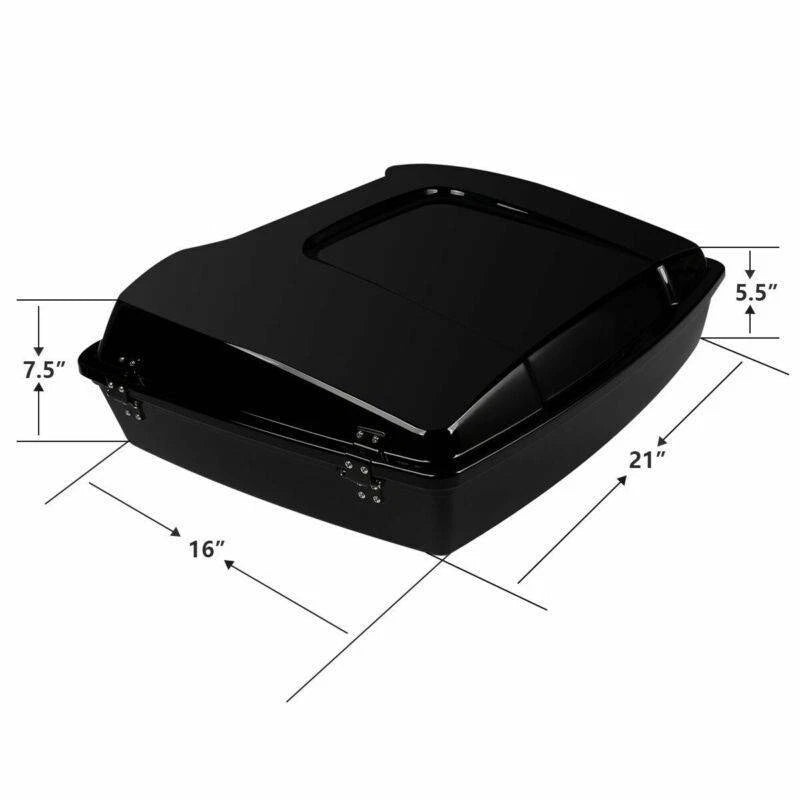 Trunk Backrest Mount Rack for Harley Touring (1997–2008)