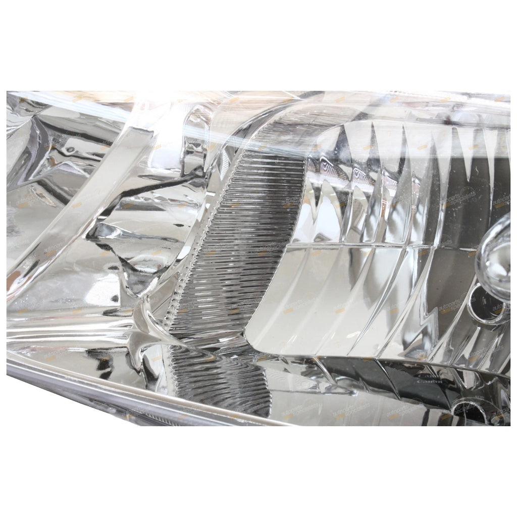 LH Chrome Headlight for Holden Commodore VX VU (2000–2002)
