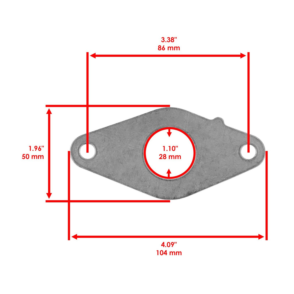 Engine Intake Manifold Gasket Replacement for John Deere Gator 6x4 (22mm)