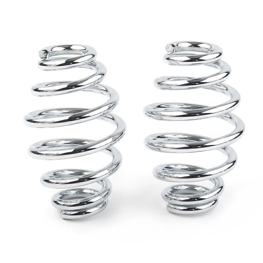 3" Barrel Coiled Solo Seat Springs for Harley Chopper Bobber Softail