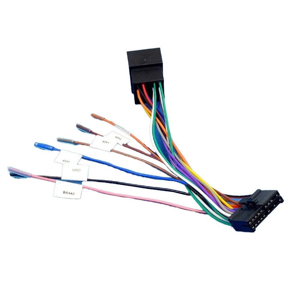 20Pin ISO Car Radio Adapter Cable Harness for Direct Installation
