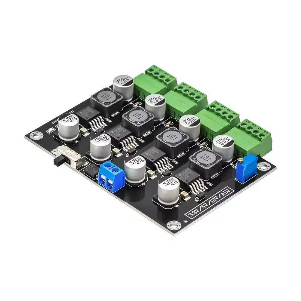 DC-DC Adjustable Voltage Regulator Power Supply 5V-40V 3A for