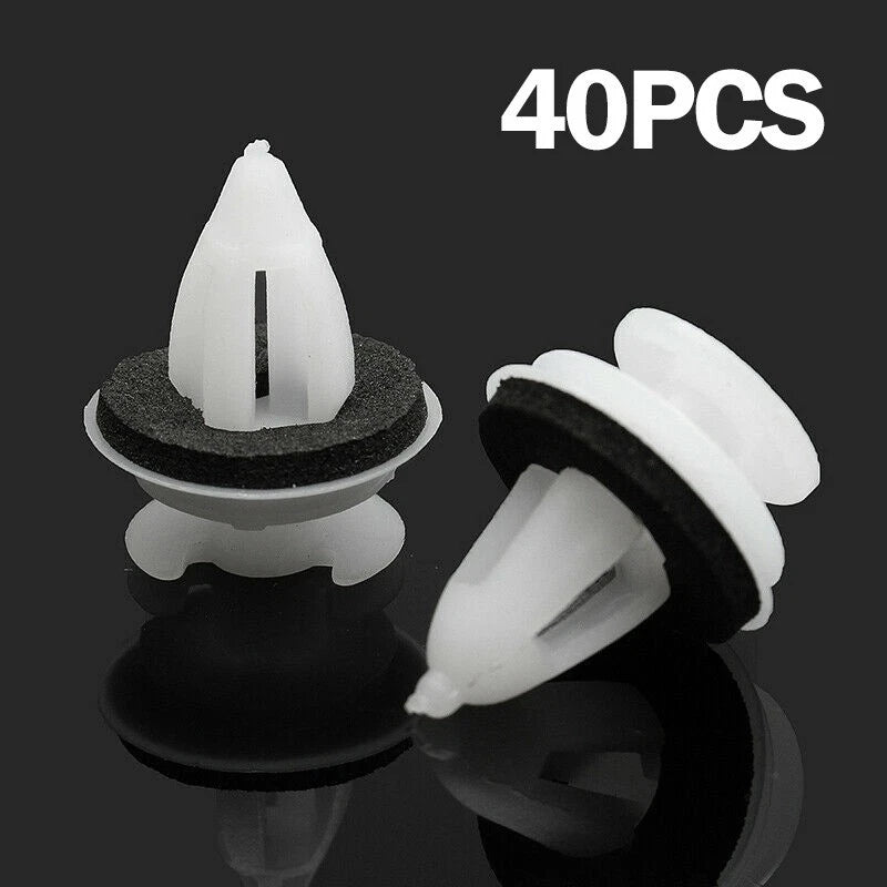 40pcs Door Panel Trim Clips for BE36-Z3 (7.5-8mm)
