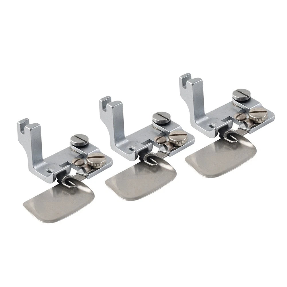 Zigzag Hemming Presser Foot & Folder Set for Single Needle Sewing Machine