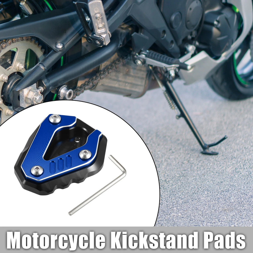 Aluminum Alloy Kickstand Pad Replacement Set for BMW S1000RR (2019–2023)