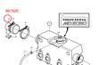 Heat Exchanger End Caps for Volvo Penta MD2030 (861920)
