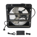10'' Shutter Exhaust Fan for Wall-Mount (Remote Control, 5.6FT Cord)