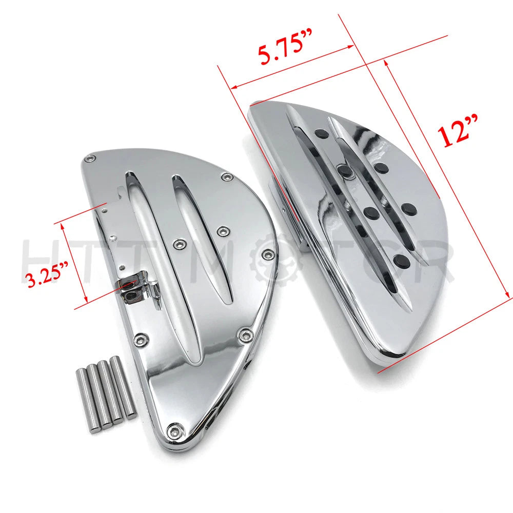 Rear Passenger Stretched Floorboard for Harley-Davidson (1986–2015)