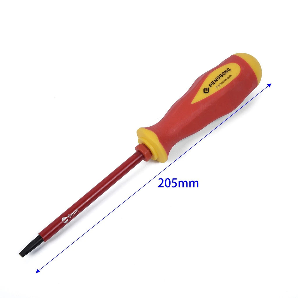 7x Insulated Dual Head Screwdriver Tool Kit 6.1 In