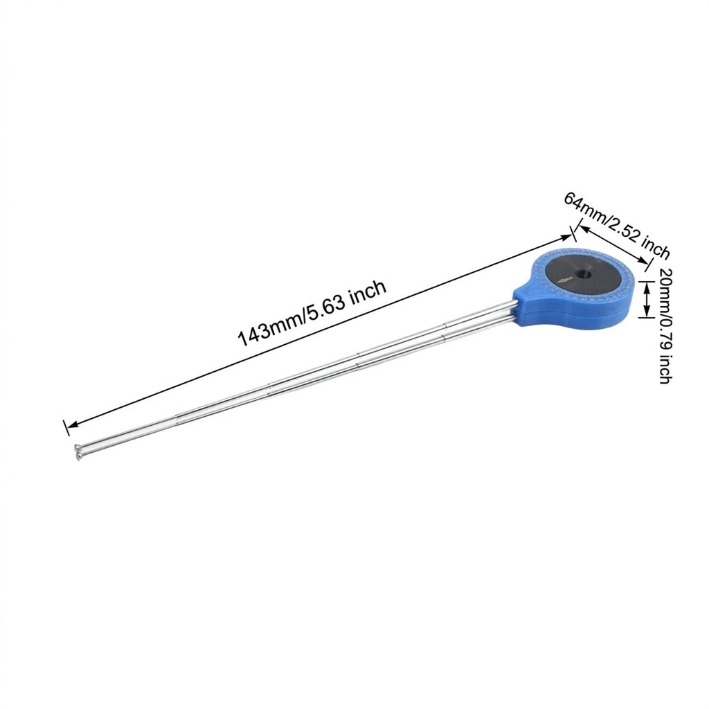 Adjustable Bike Joint Angle Measurement Tool Protractor for Knee Flexion Check