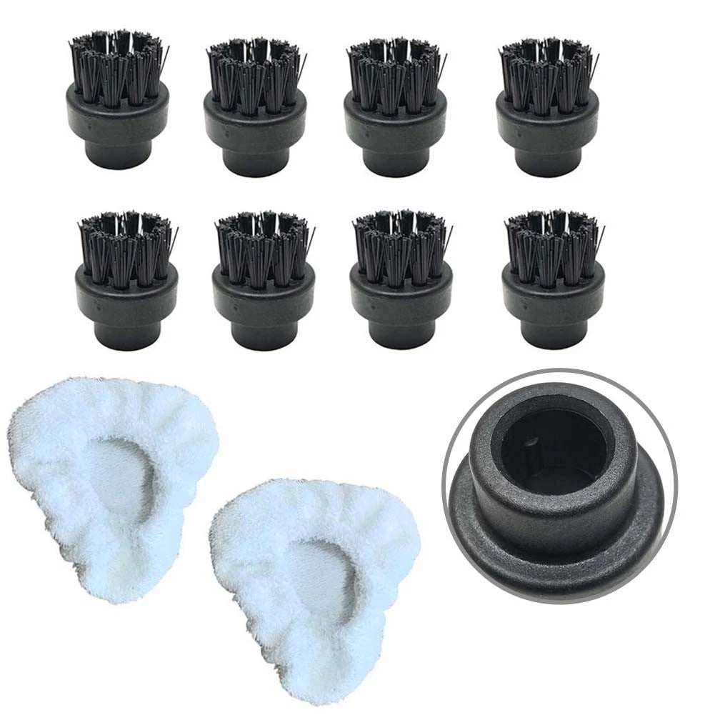 Replacement Brush Tool Pads for Dupray Steam Mop (Compatible)