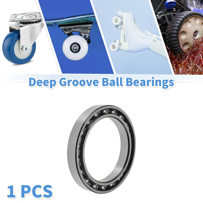 Deep Groove Ball Bearing 80x110x16mm for Scooter Skateboard (1Pc)