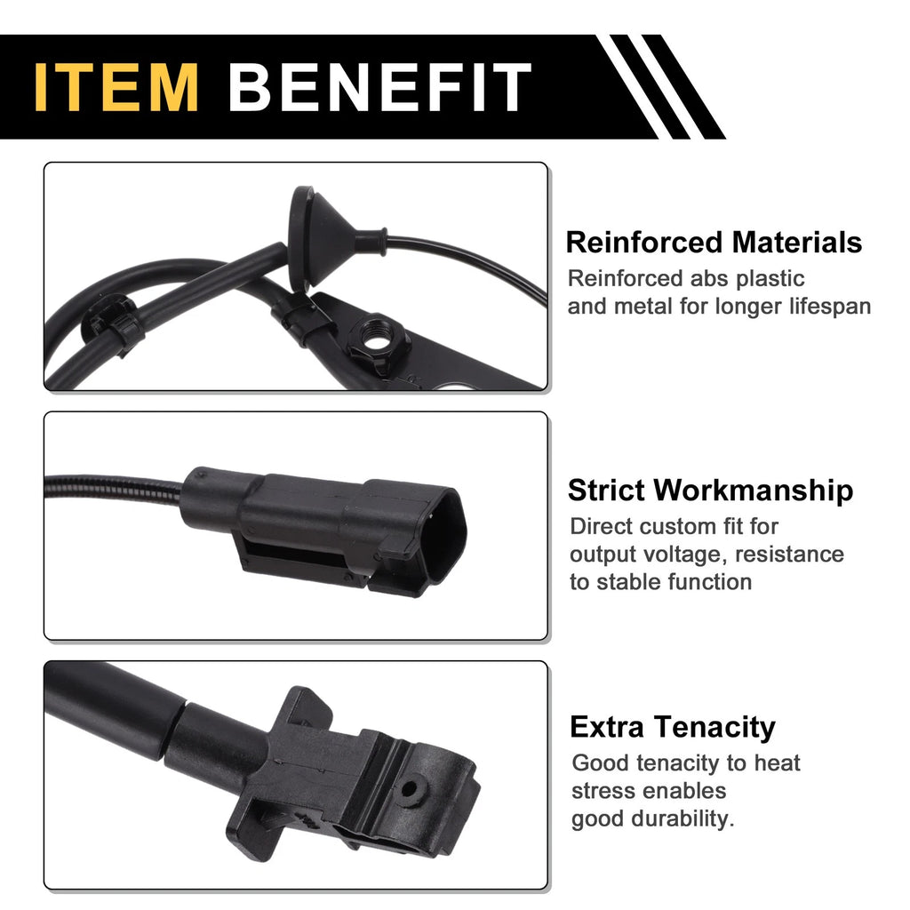 ABS Wheel Speed Sensor Right Rear Replacement for Mitsubishi Outlander (2018–2023)