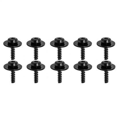 10 Pcs Under Tray Splash Guard Torx Screw with Washer for Ford 1449533, 7200555