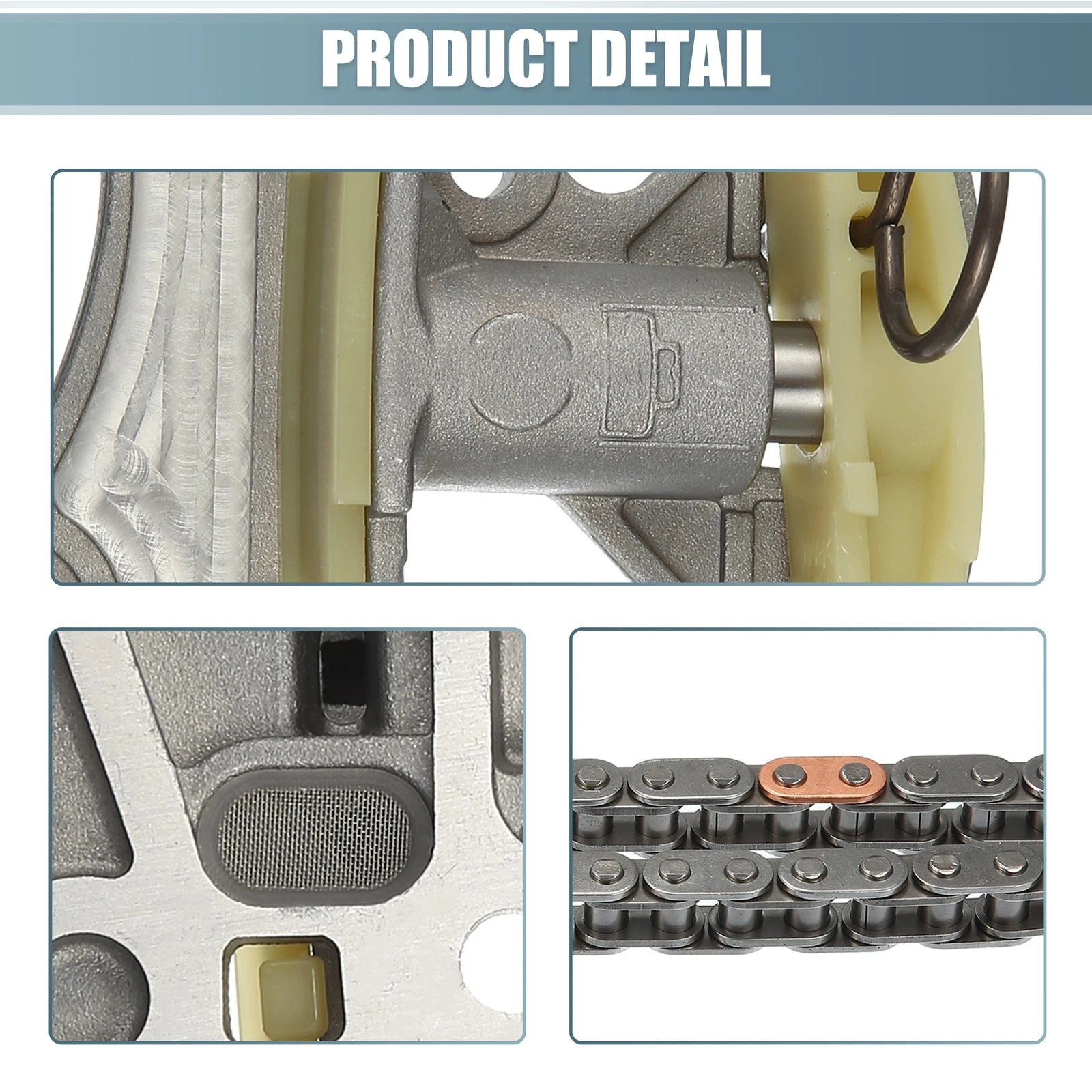 Timing Chain Tensioner Chain Set Replacement for Volkswagen Jetta (2006–2018)