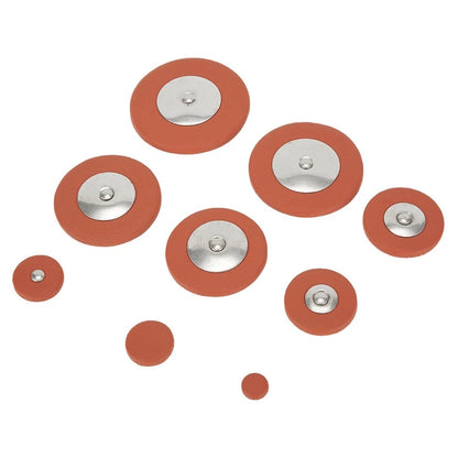 25 Pcs Set of Tenor Saxophone Pads Accessories - Brown & Black