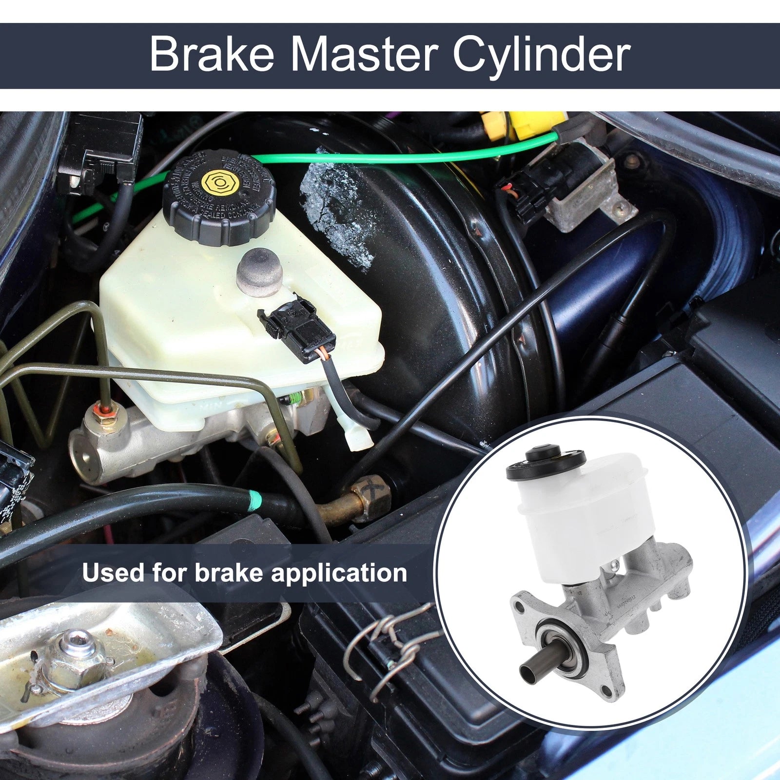 Brake Master Cylinder with Reservoir Replacement for Toyota Sequoia (2001–2007)