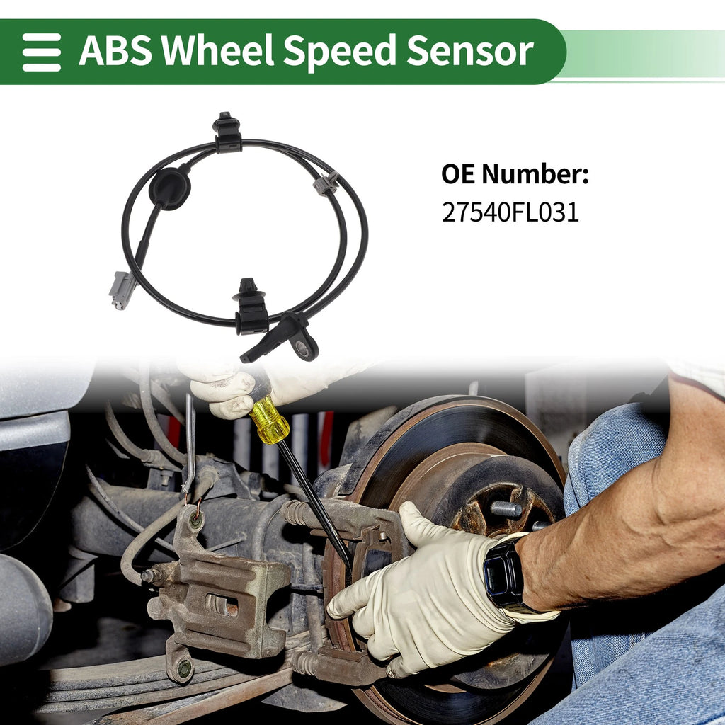 ABS Wheel Speed Sensor Front Left Replacement for Subaru Crosstrek (2018–2024)