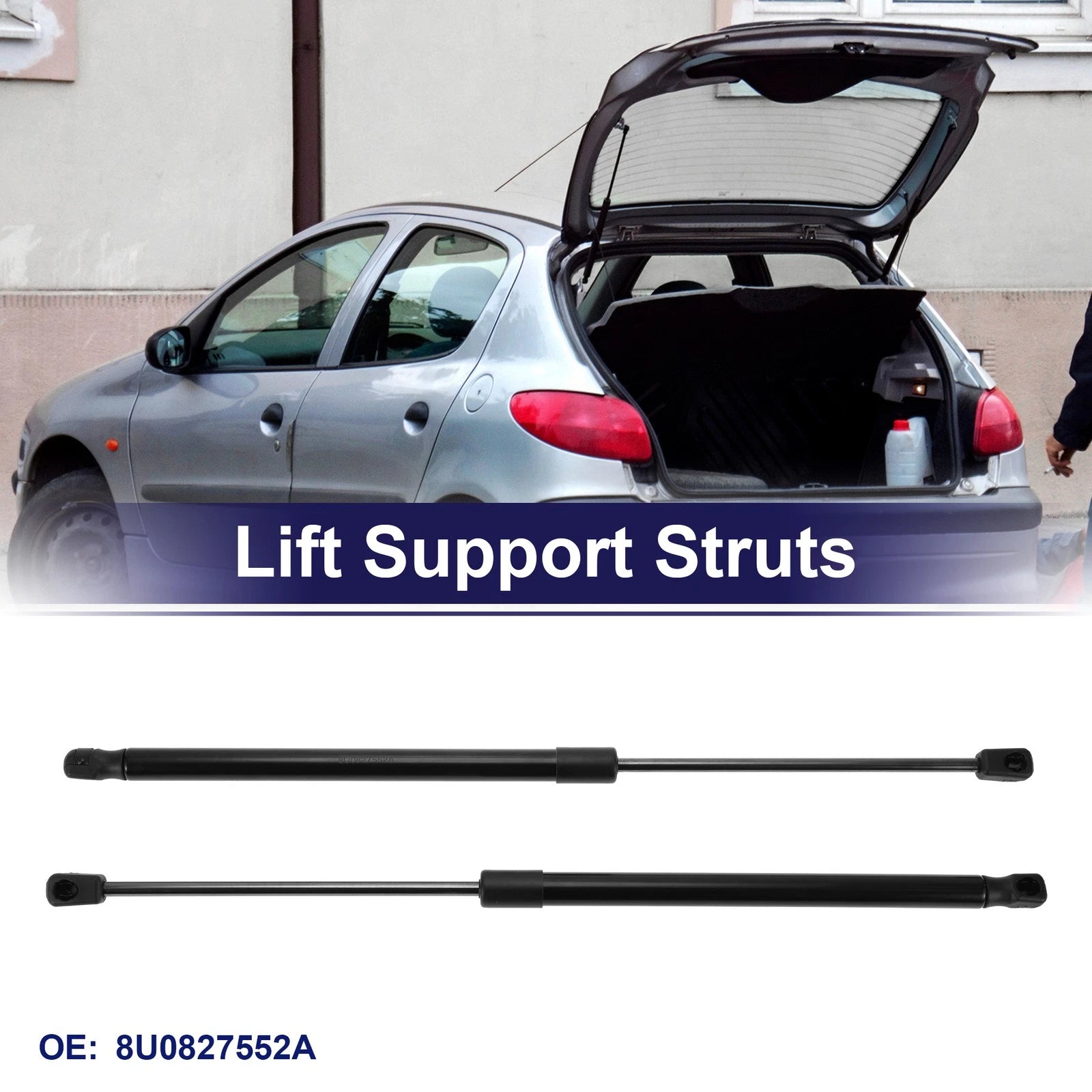 Tailgate Lift Support Struts Gas Spring for Audi Q3 (2005–2015)