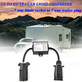 Trailer Light Converter for 7 Way Blade Socket (EU)