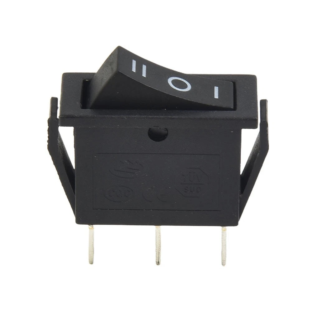 On-Off-On Rectangular Rocker Switch SPDT for Car Dashboard (Universal)