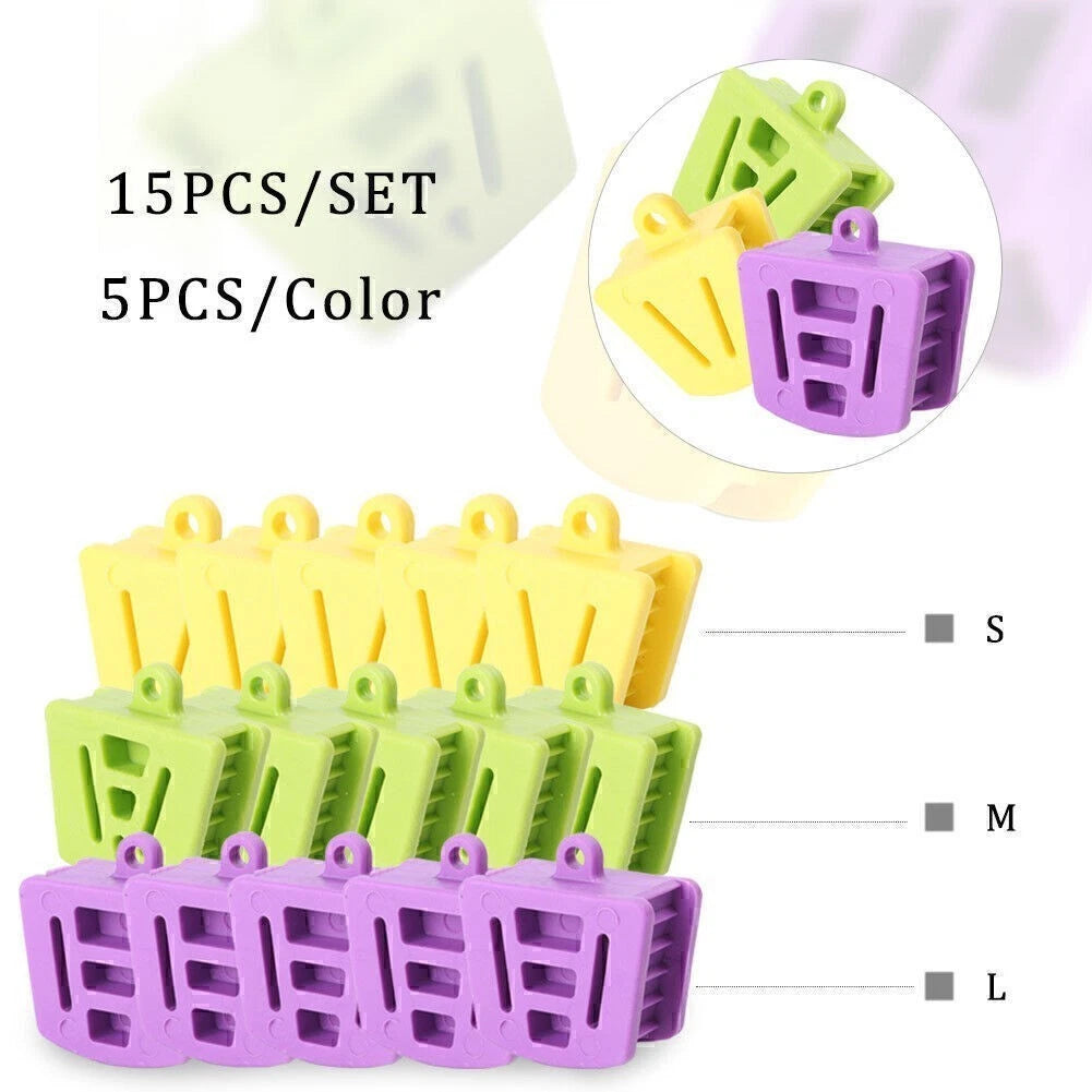 15 PCS Rubber Mouth Opener for Dental Use