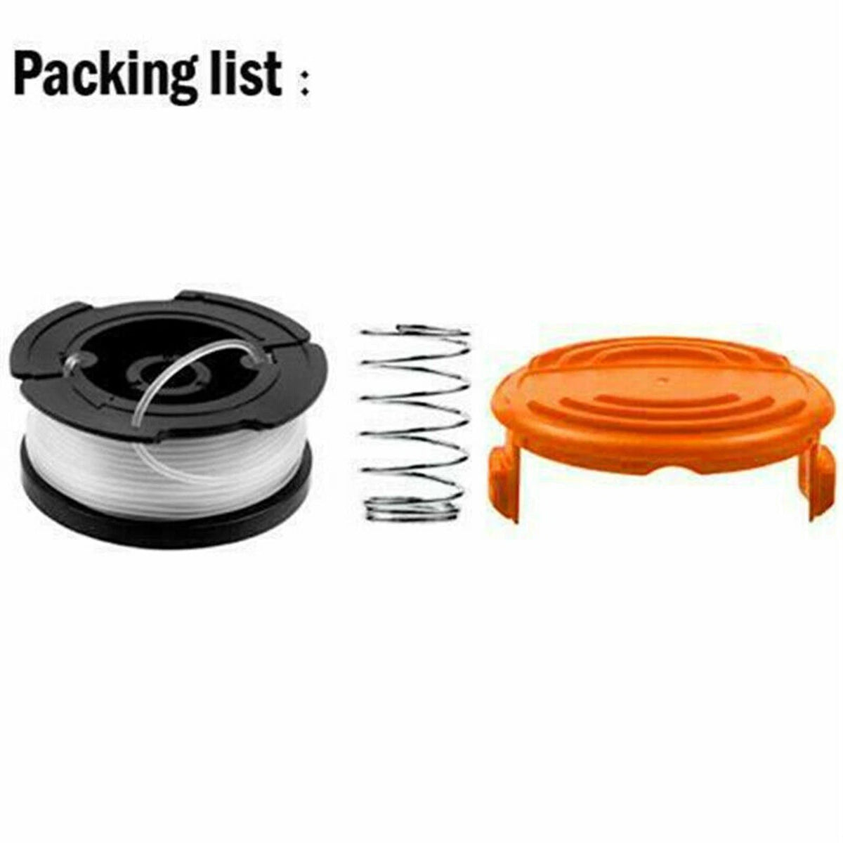 Cover Cap + Spool Line Top for Black & Decker String Trimmer