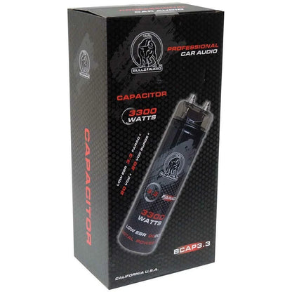 Bullz Audio BCAP3.3 Power Capacitor for Universal Applications (3.3 Farad)