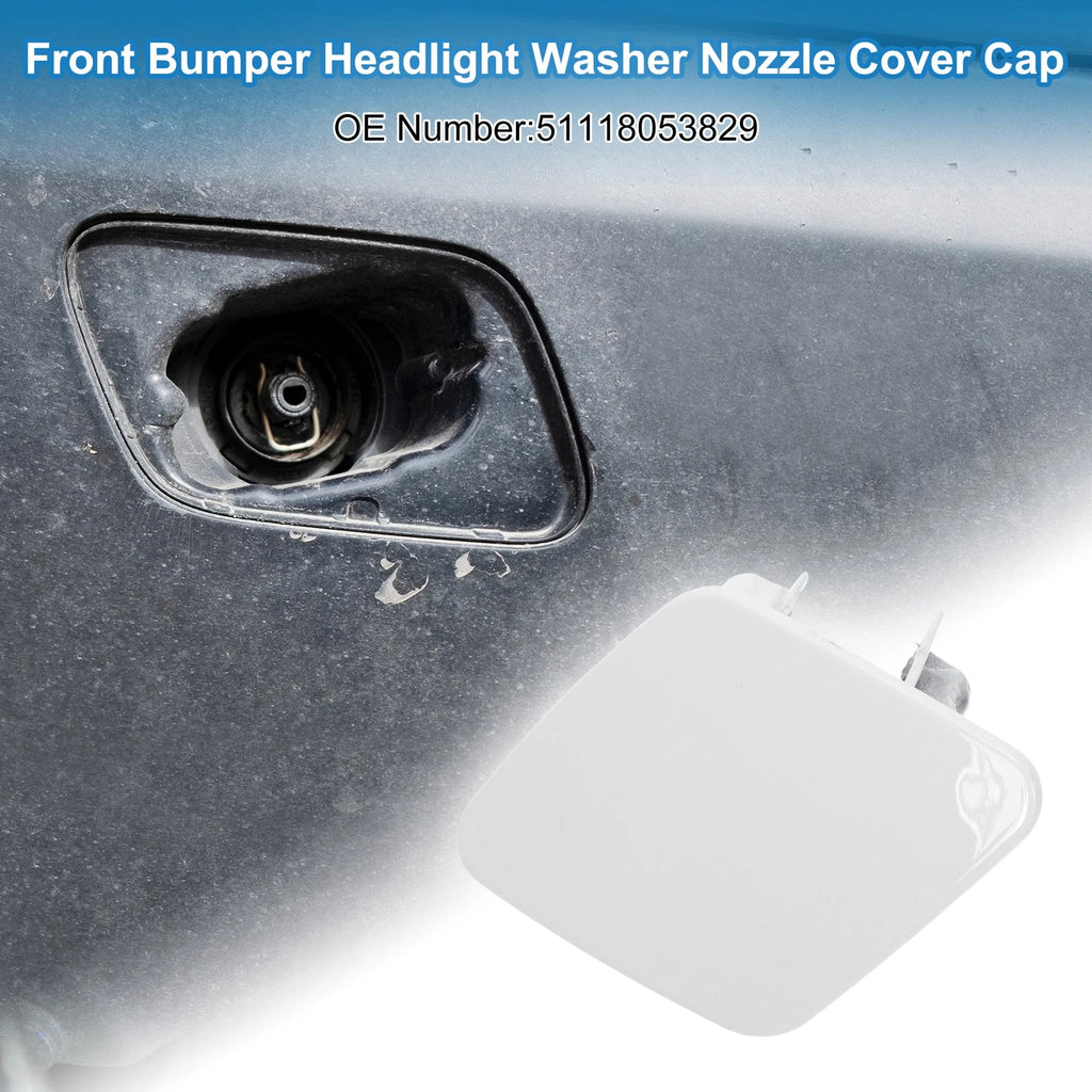 Front Left Side Headlight Washer Nozzle Cover for BMW 1 Series (2011–2019)