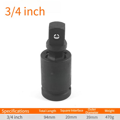 3/4 Inch Black Wrench Joint Adapter for Drive Tools (Compatible)