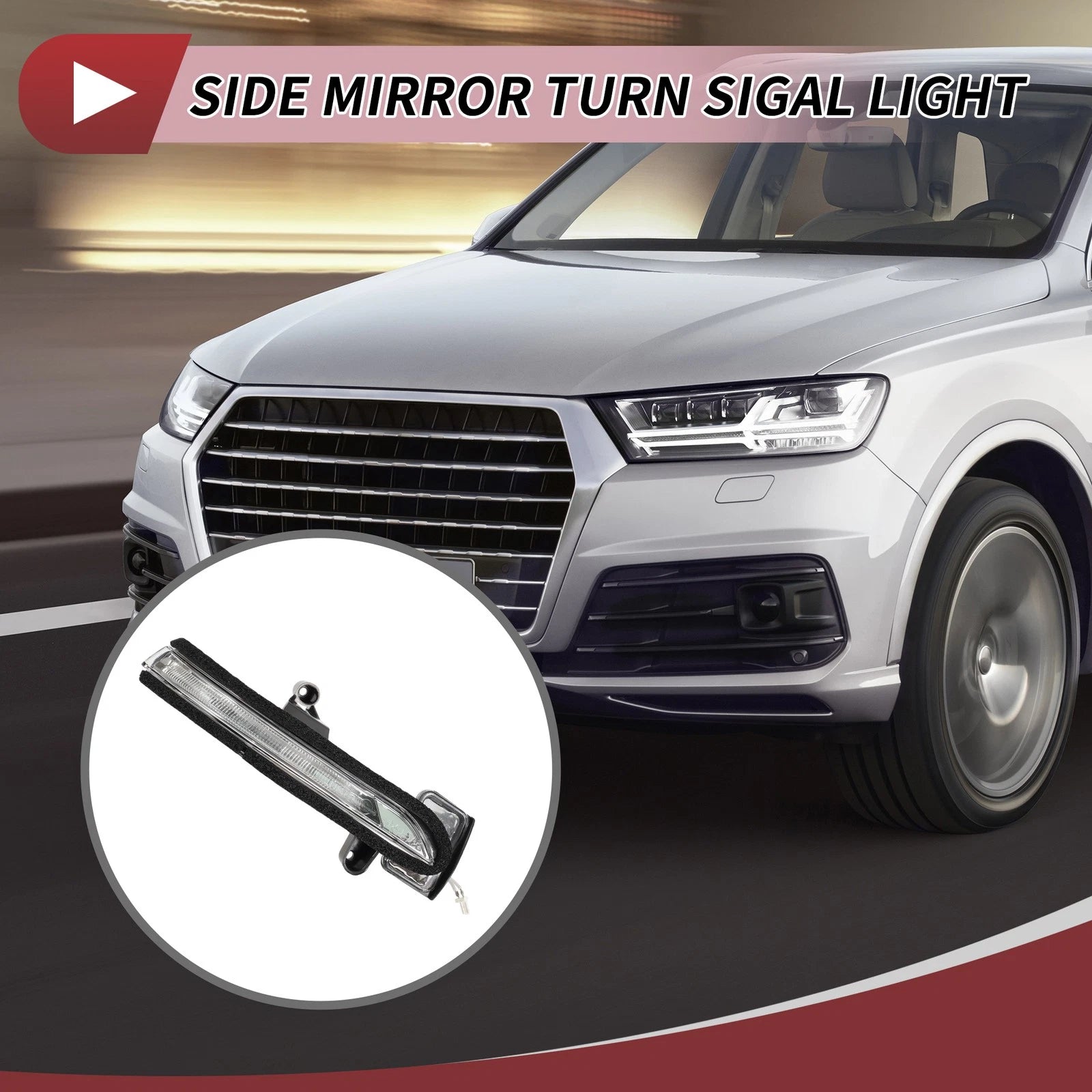 Car Mirror Turn Signal Light Replacement for Hyundai Accent (2018–2020) Right