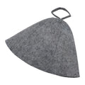 Protection Soft Solid Wool Cap for Sauna Use