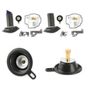 Set of 2 Carburetor Repair Kit Plunger Diaphragm for Yamaha Virago 535 (1990–2001)