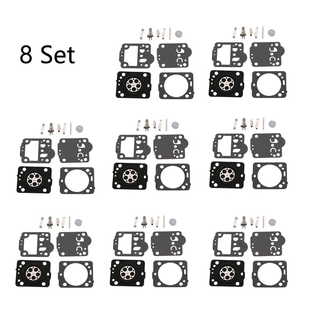 Set of 8 Carburetor Gasket Kit for Husqvarna 235 236 240 435 (2010–2020)