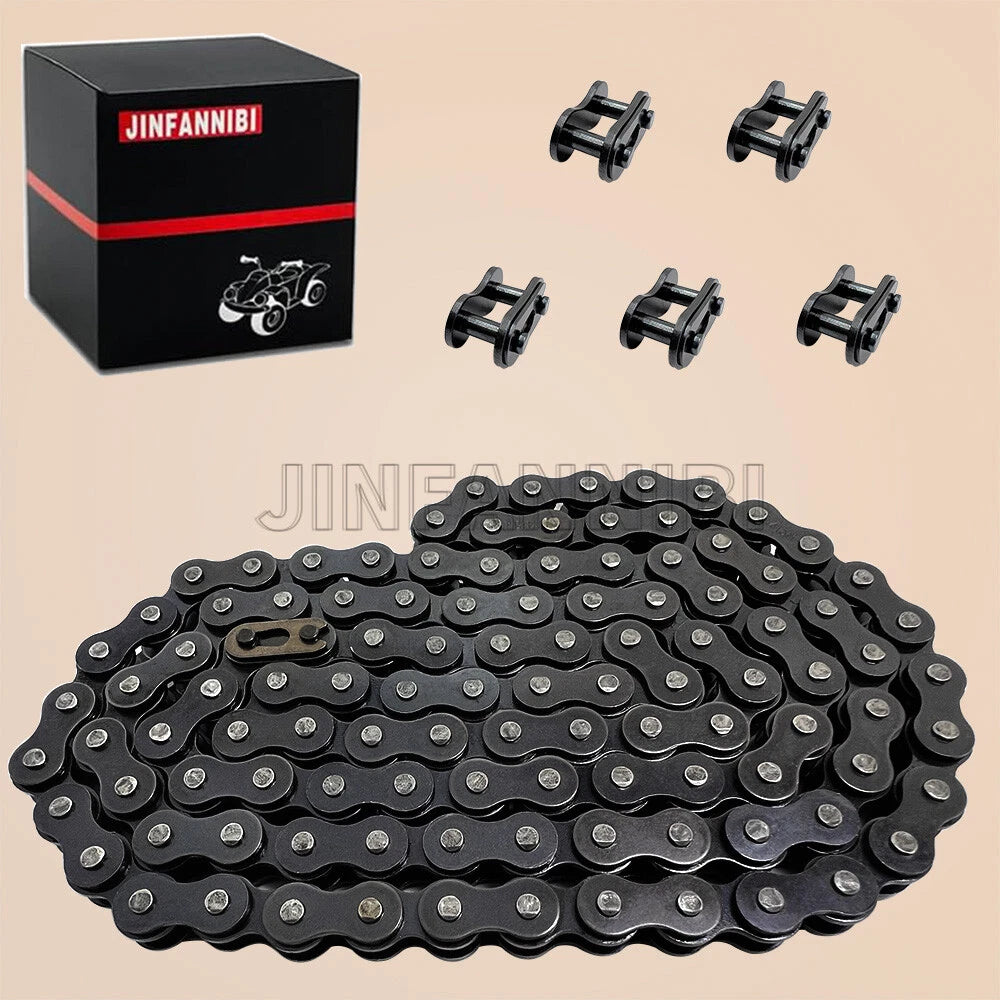 415H 110 Link Chain for 49cc 60cc 66cc 80cc 2-Stroke Motorized Bicycle