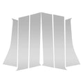 6 Pcs Door Pillar Window Trim Replacement for Mitsubishi Outlander (2011–2014)