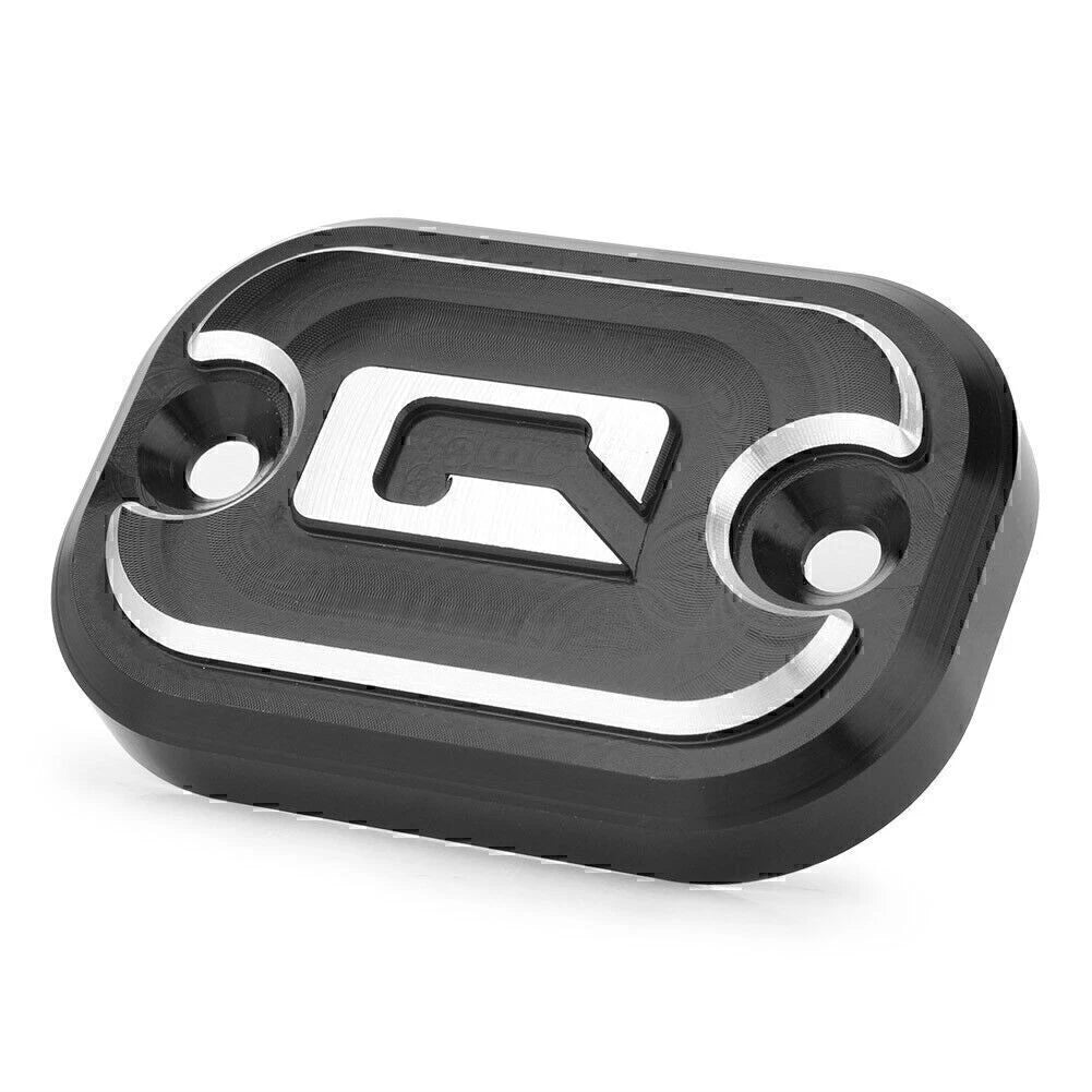 Scooter Front Brake Fluid Reservoir Cap Cover Black For YAMAHA QBIX 125 2017-18