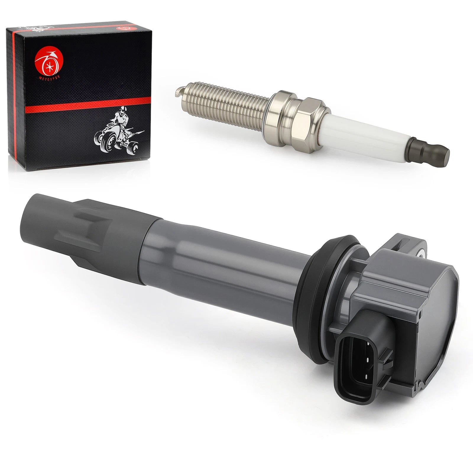 Ignition Coil & Spark Plug Set for Can-Am Maverick X3 Turbo (2023–2024)