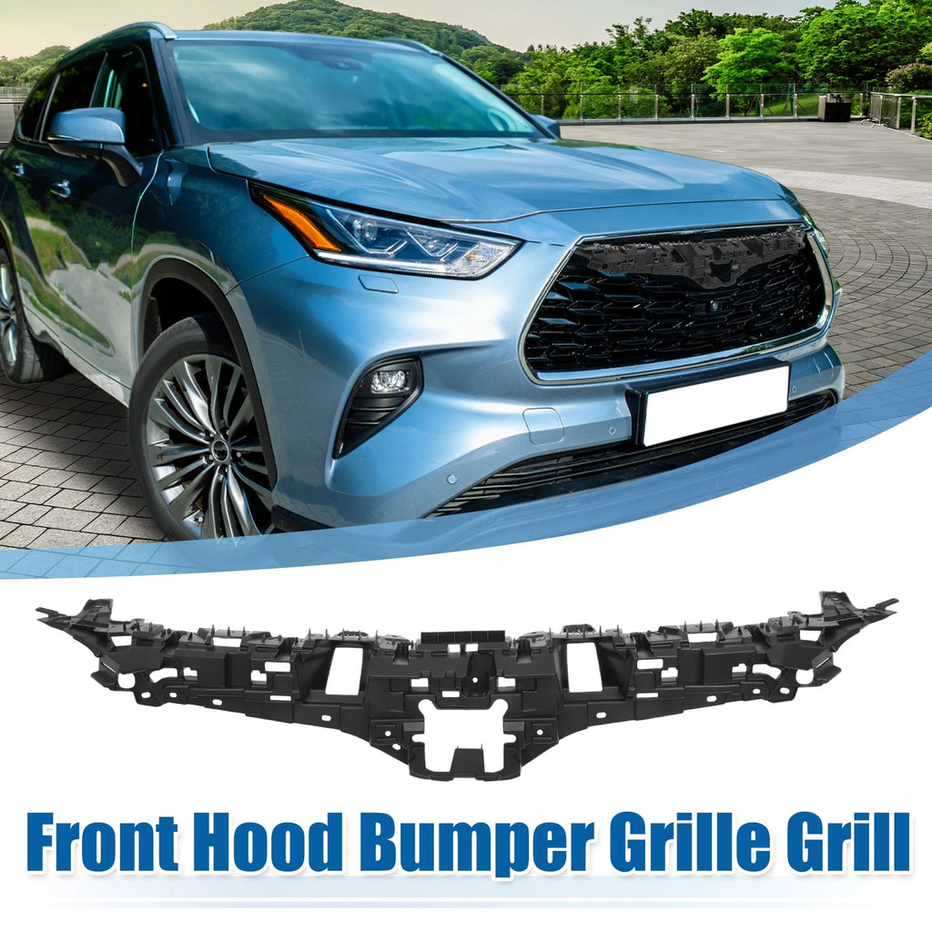 Front Hood Bumper Grille Grill Replacement for Toyota Highlander (2020–2022)